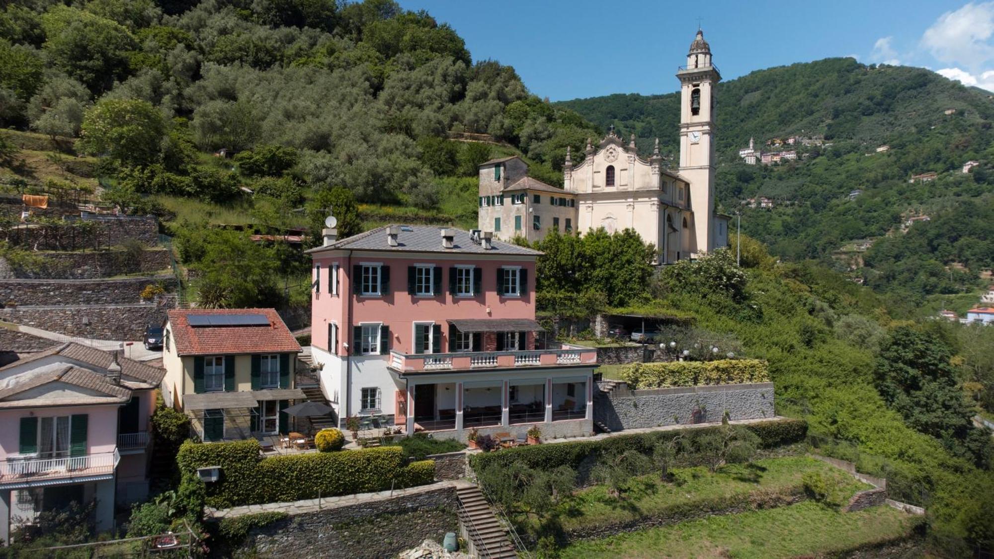 Rivarola Al Tempo Dei Castelli Bed & Breakfast Carasco Bagian luar foto